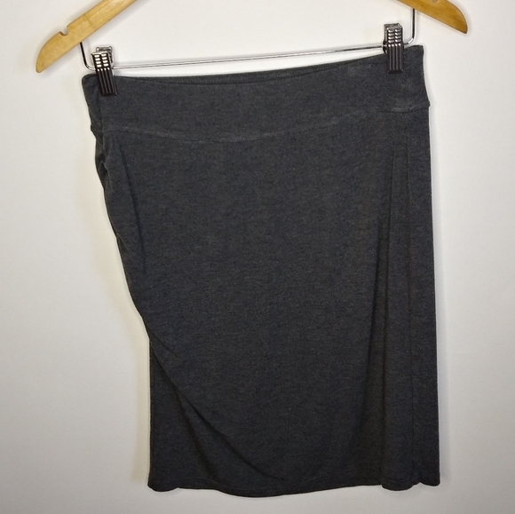 Athleta dark gray midi skirt small - Picture 3 of 8